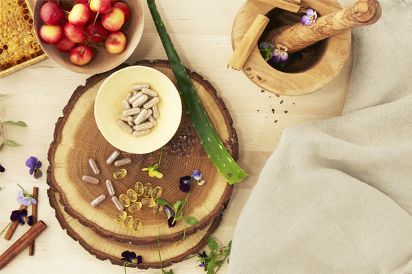 Quelques gélules de la gamme diététique Nutrimetics